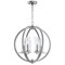 Cwi Lighting Elton 6 Light Chandelier With Satin Nickel Finish 9951P19-6-606 - alternate 6